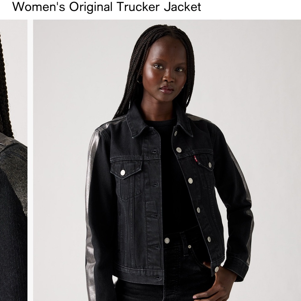 Levi’s Women's Black Denim Trucker Jacket